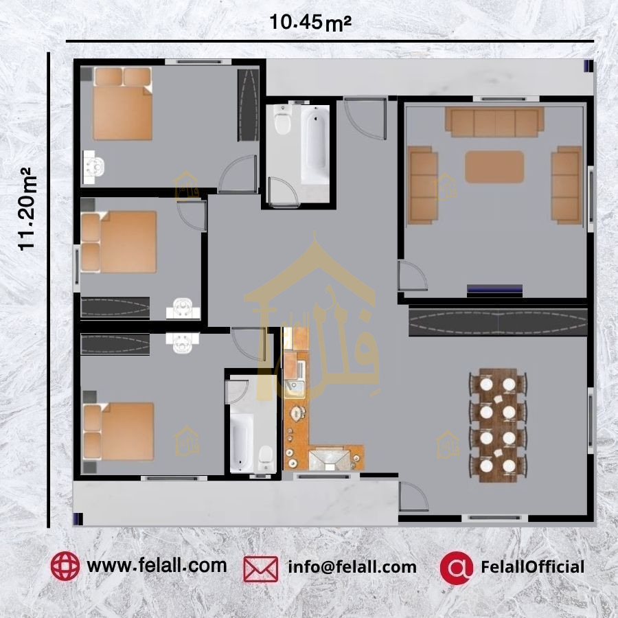 117 m² Prefabricated House