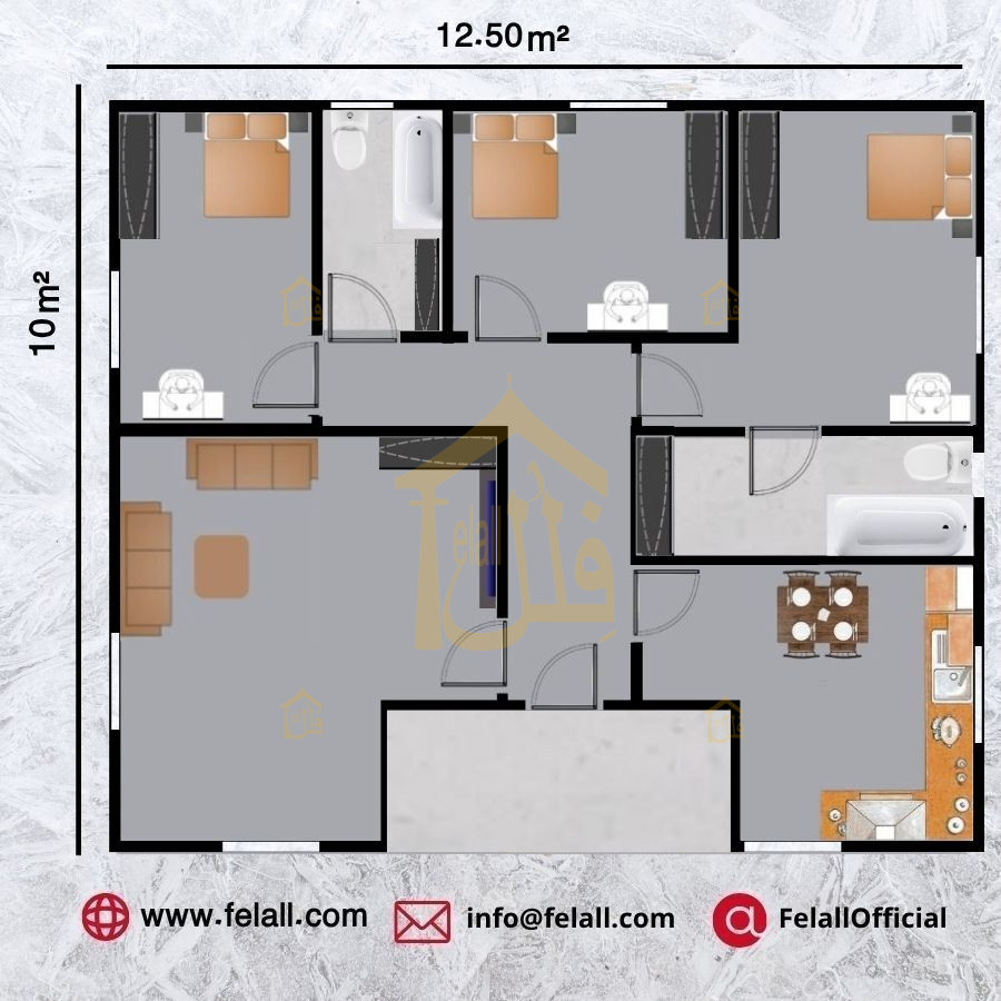 125 m² Prefabricated House
