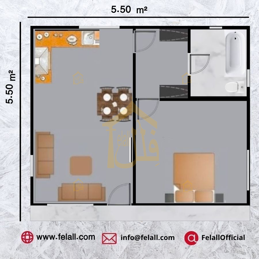 30 m² Prefabricated House