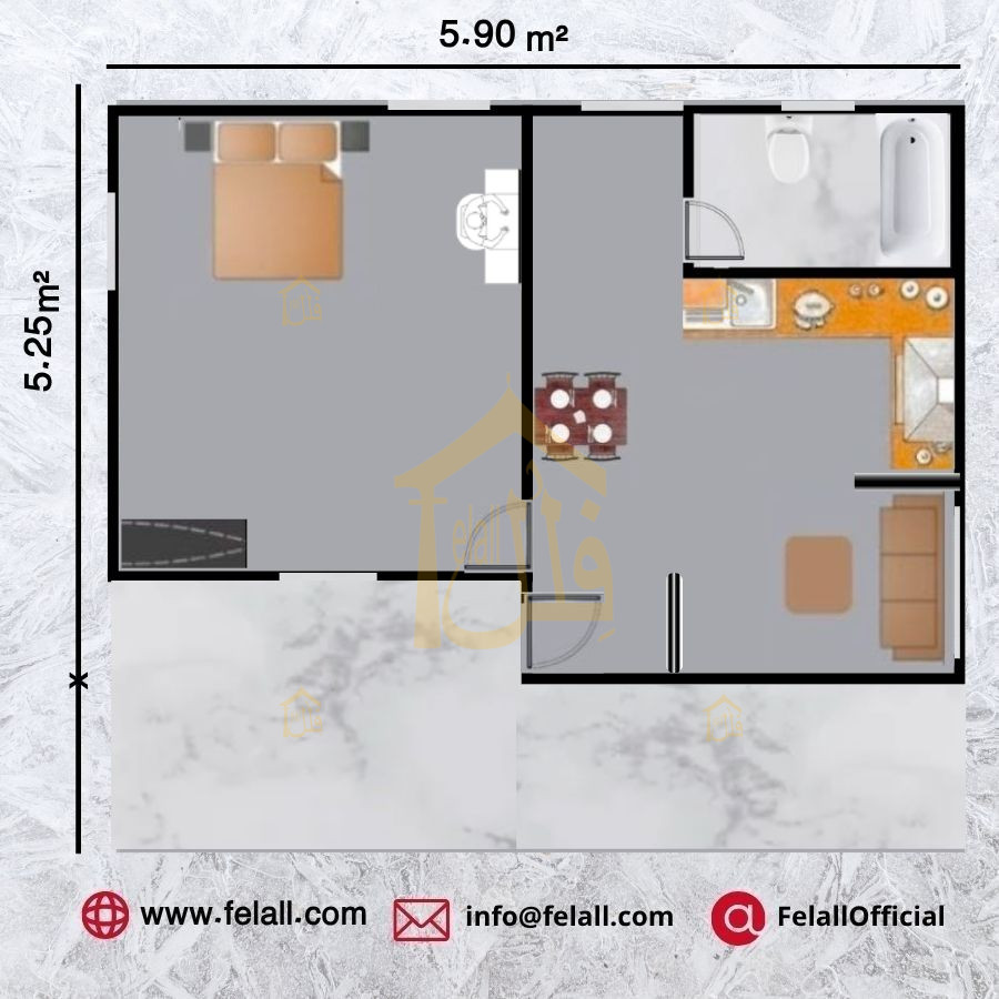 31 m² Prefabricated House